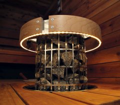 Schutzgeländer mit LED für Cilindro 6.8 und 9.0 kW