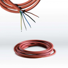 Silikonkabel Ø 5 x 2,5 mm²